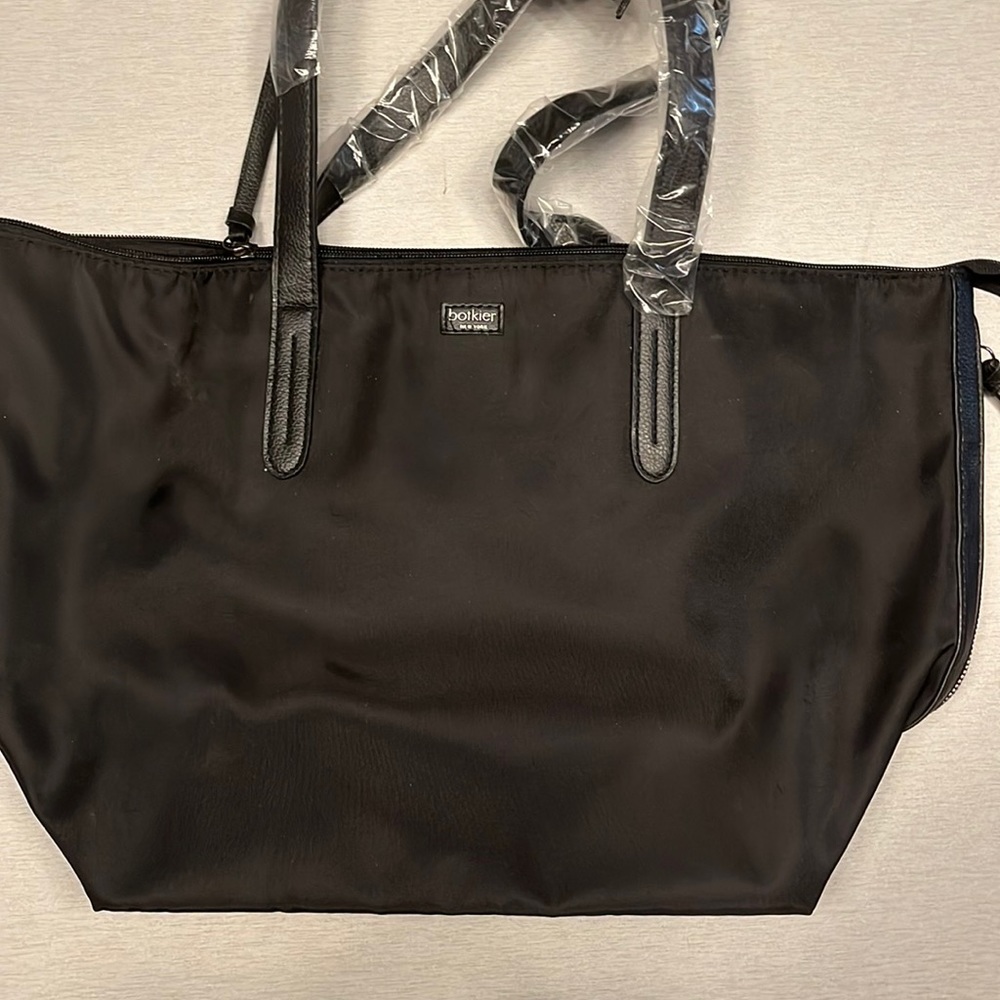 Brand new botkier black bag leather details